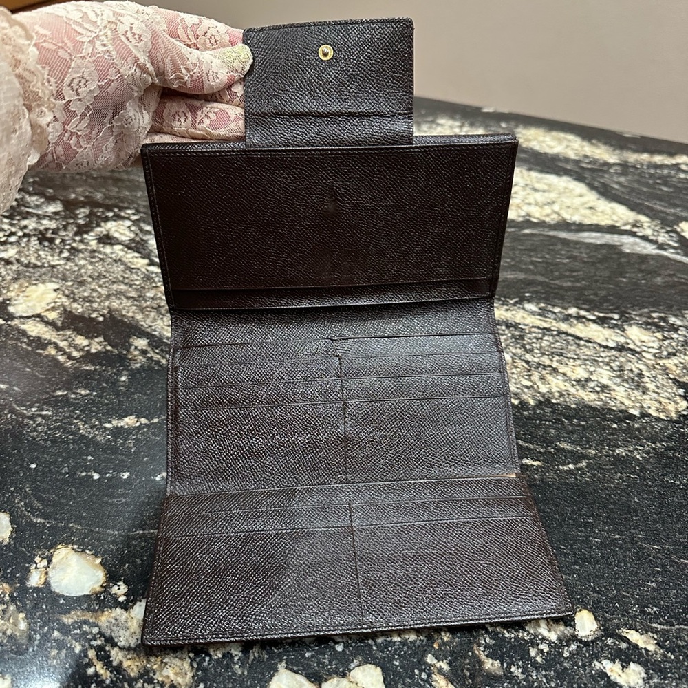 Bulgari Brown and Gold Wallet - Picture 7 of 15